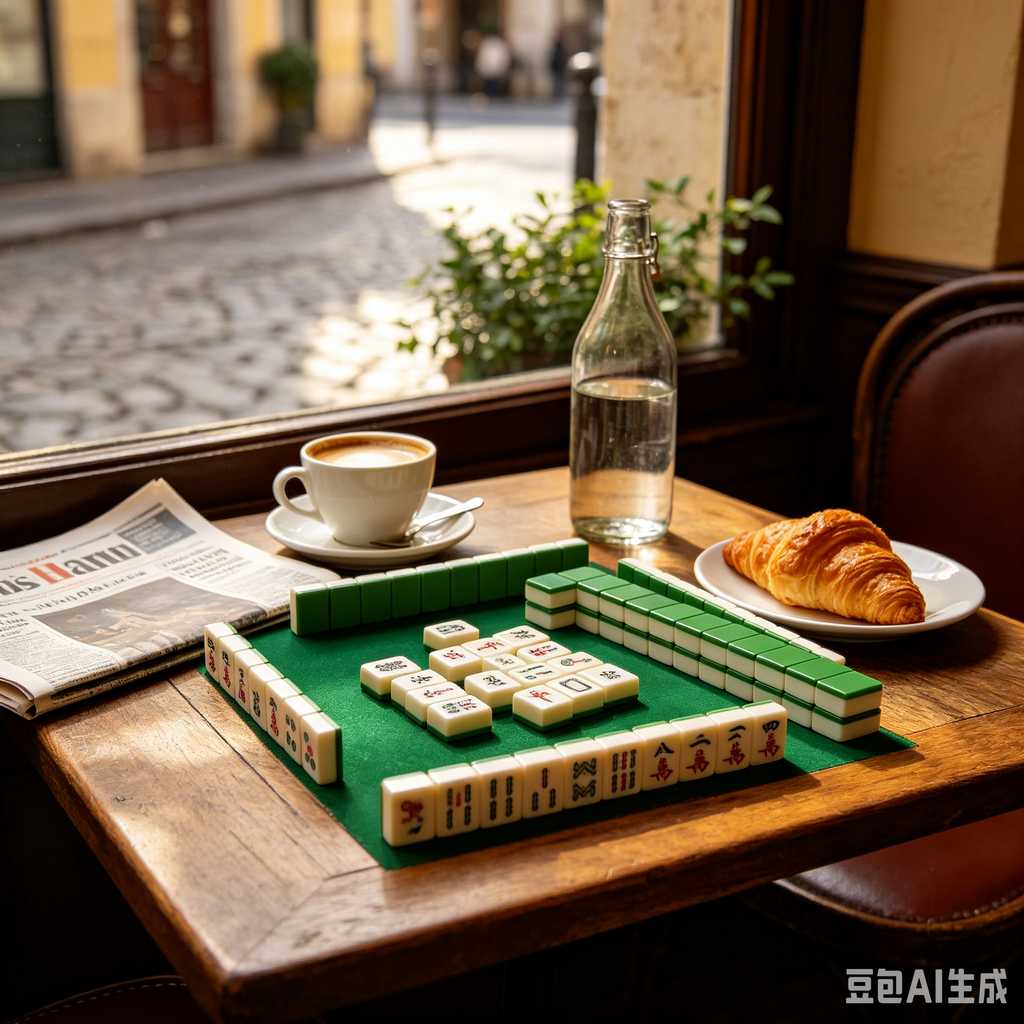 compact mahjong set for small home