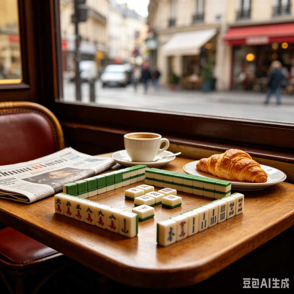decorative mahjong tiles set