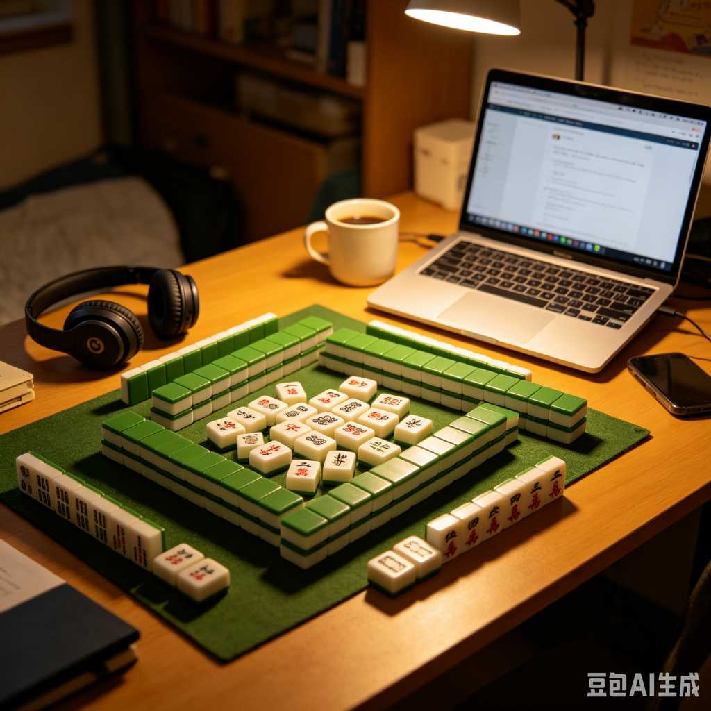 friends gathering mahjong game