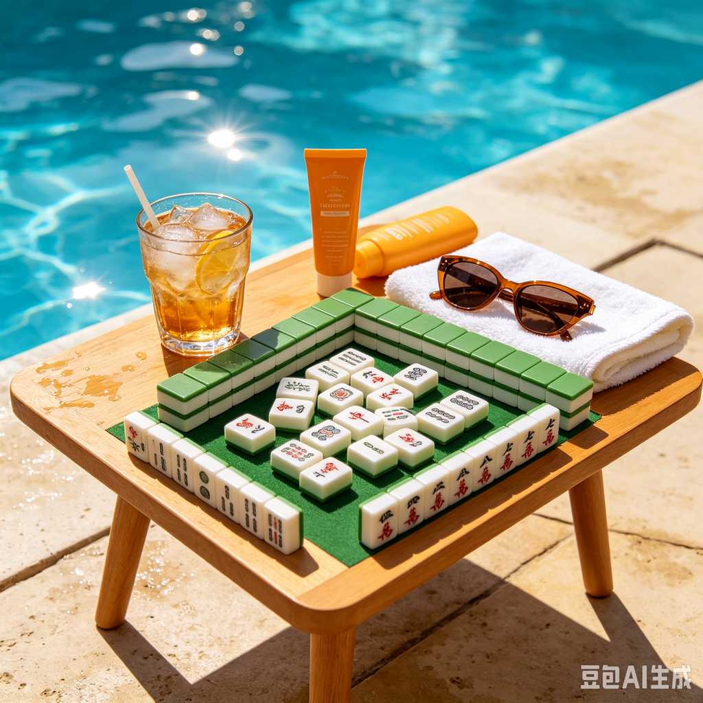 tiny portable mahjong tiles for trip