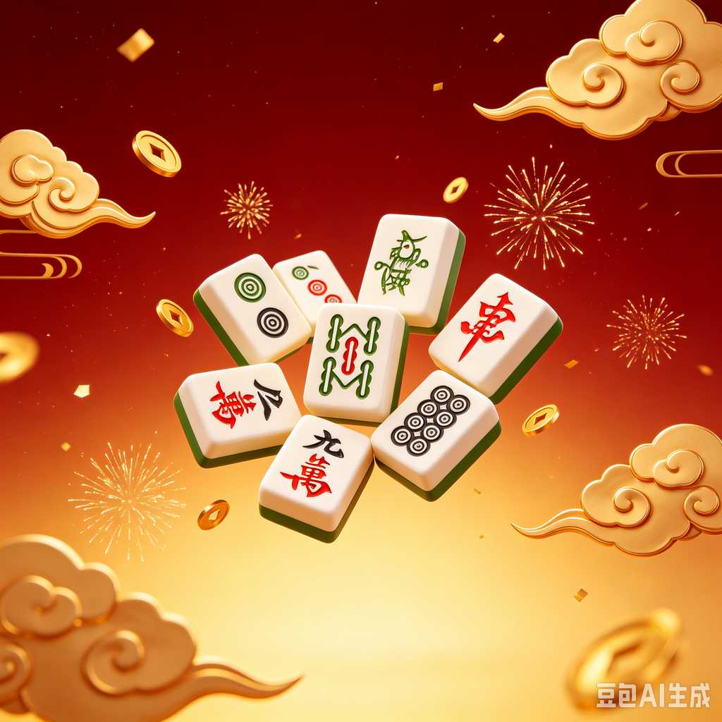 pink mahjong set