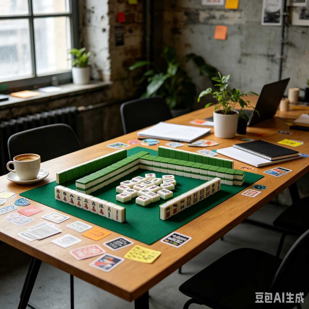 latest style mahjong tiles