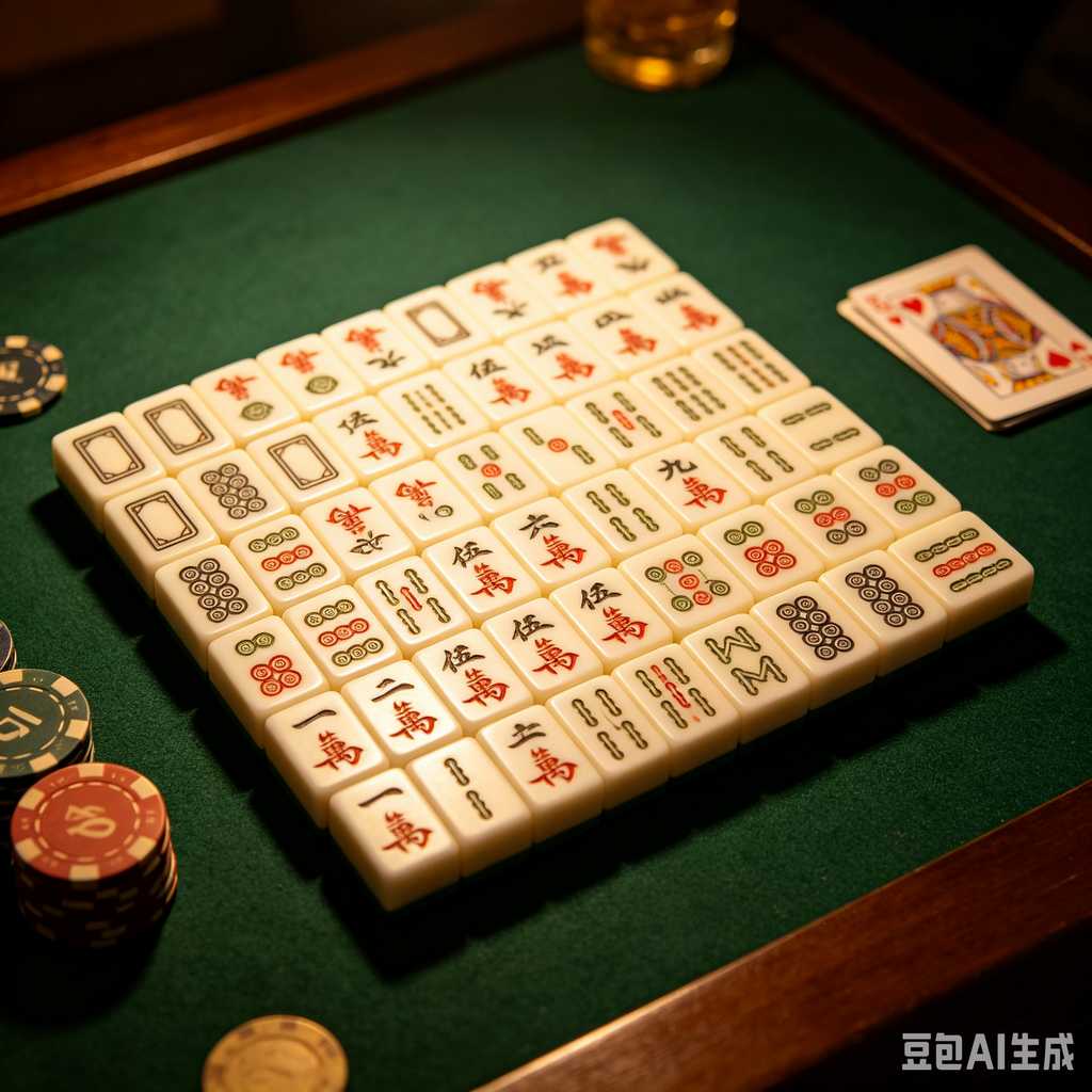 outdoor mahjong game set