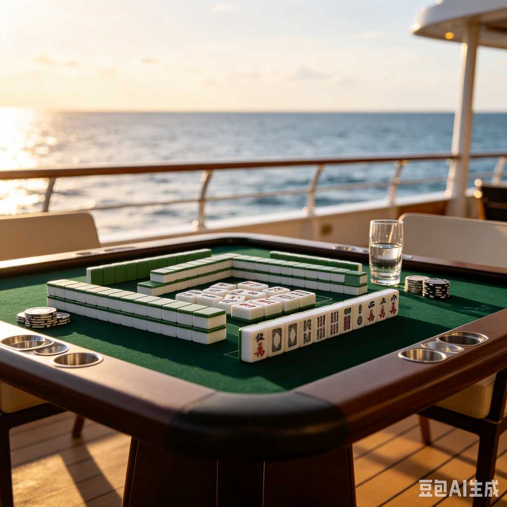 smooth print surface mahjong tiles